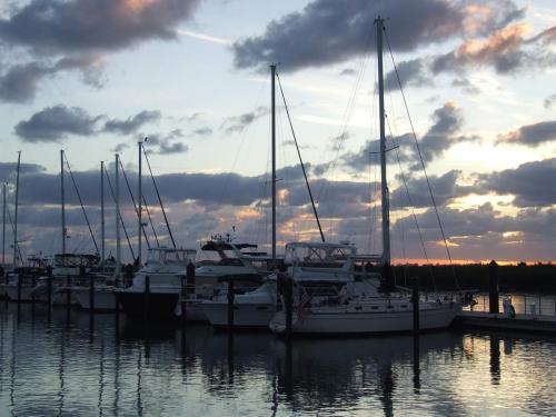 Fort Pierce Marina at Sunrise